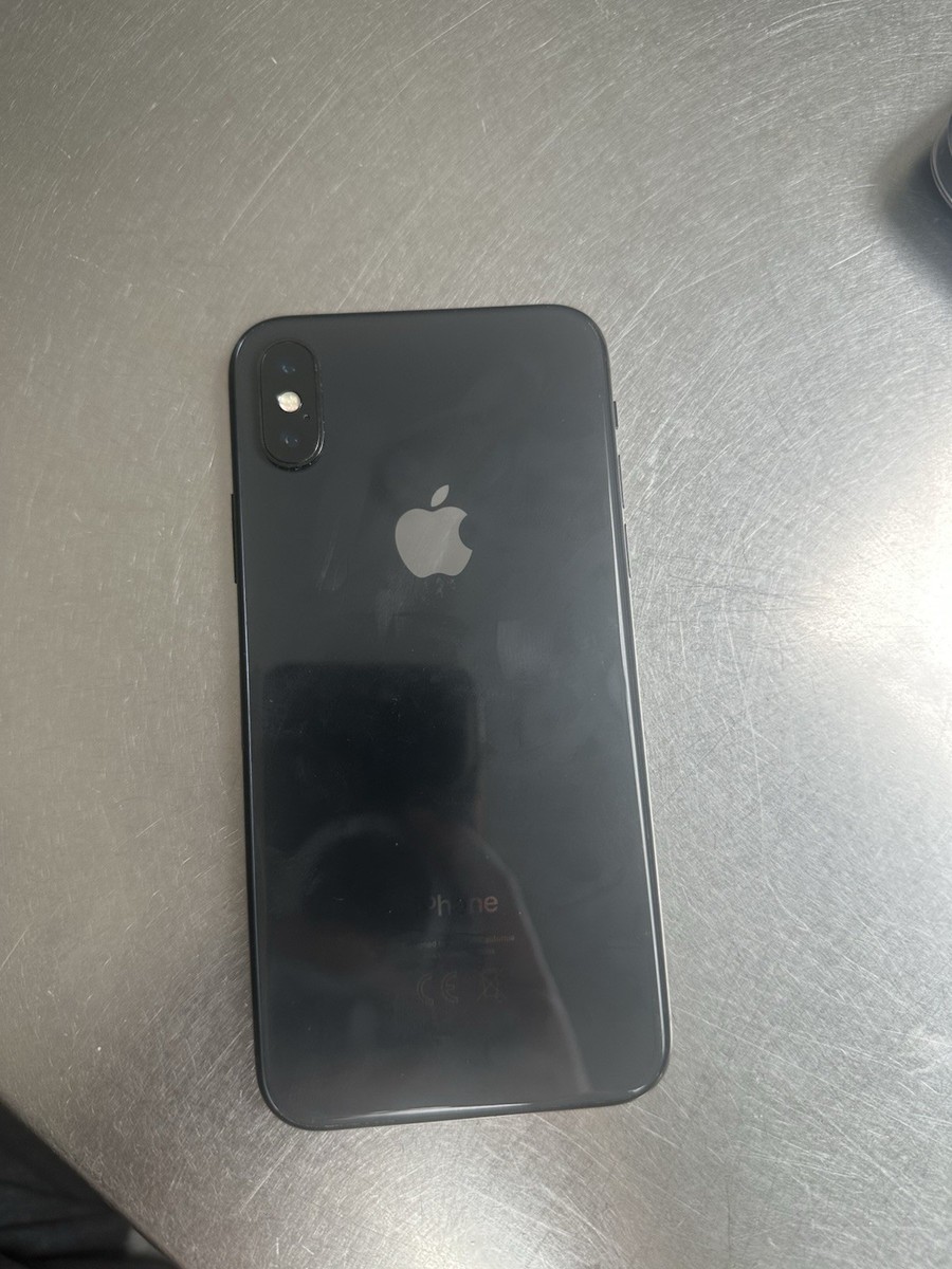 Apple iPhone X - 256GB - Space Grey (Unlocked) A1901 (GSM) for