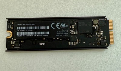 Apple 256GB SSD w/ HEATSINK PCIe 3.0 x4 SSUBX - Mac Pro A1481 Late 2013