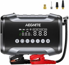 Jump Starter with Air Compressor 3000A 150PSI Multi-Functional Portable Car