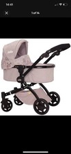 Joie Junior Chrome 3 In 1 Dolls Pram (Slight Box Damage)