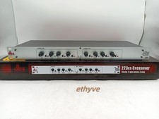 DBX 223xs Crossover Stereo 2-Way / Mono 3-Way in Box w/ Manual By Harman