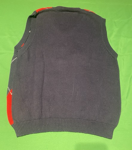 Vintage Rafaella Damen Baumwolle ärmellos Golf Pullover Oberteil Größe: Small - Bild 5 von 5