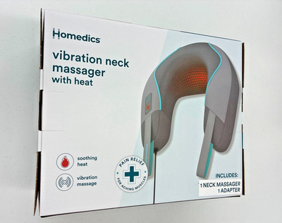Homedics NMSQ-216HJA-GY-2 Neck Massager with Comfort Foam Vibration and Soothing for sale online | eBay Homedics NMSQ-216HJA-GY-2 Neck Massager with Comfort Foam Vibration and Soothing for sale online | eBay
