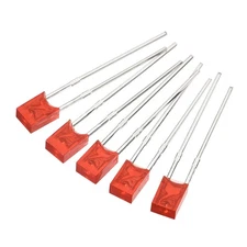 2x3x4mm x LED light lamp bulb 200pcs red diode emission lighting