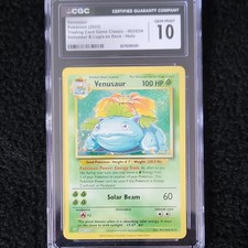 2023 POKEMON TCG CLASSIC VENUSAUR HOLO #003/034 CGC GEM MINT 10