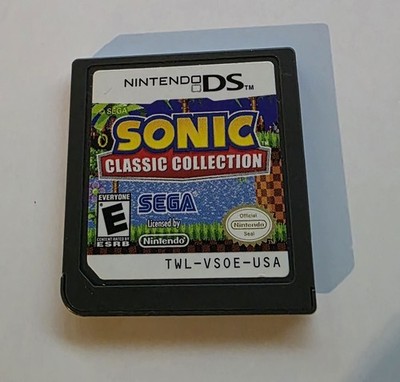 Sonic Classic Collection Nintendo DS Authentic Tested Cartridge Only