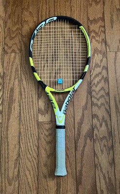 Babolat Aeropro Drive Cortex 4 3/8 Excellent Condition Near Mint