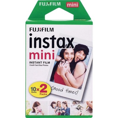 Fujifilm instax mini Film Doppelpack Sofortbildfilm (20 Bilder)
