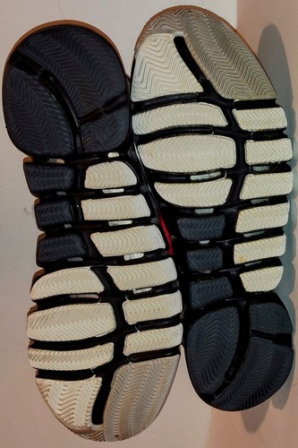 Adidas Adipure Crazy Kick Taille 11,5 Homme Argent Noir - Photo 7/15