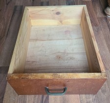 Alte Schublade aus Holz Schubfach Schubkasten