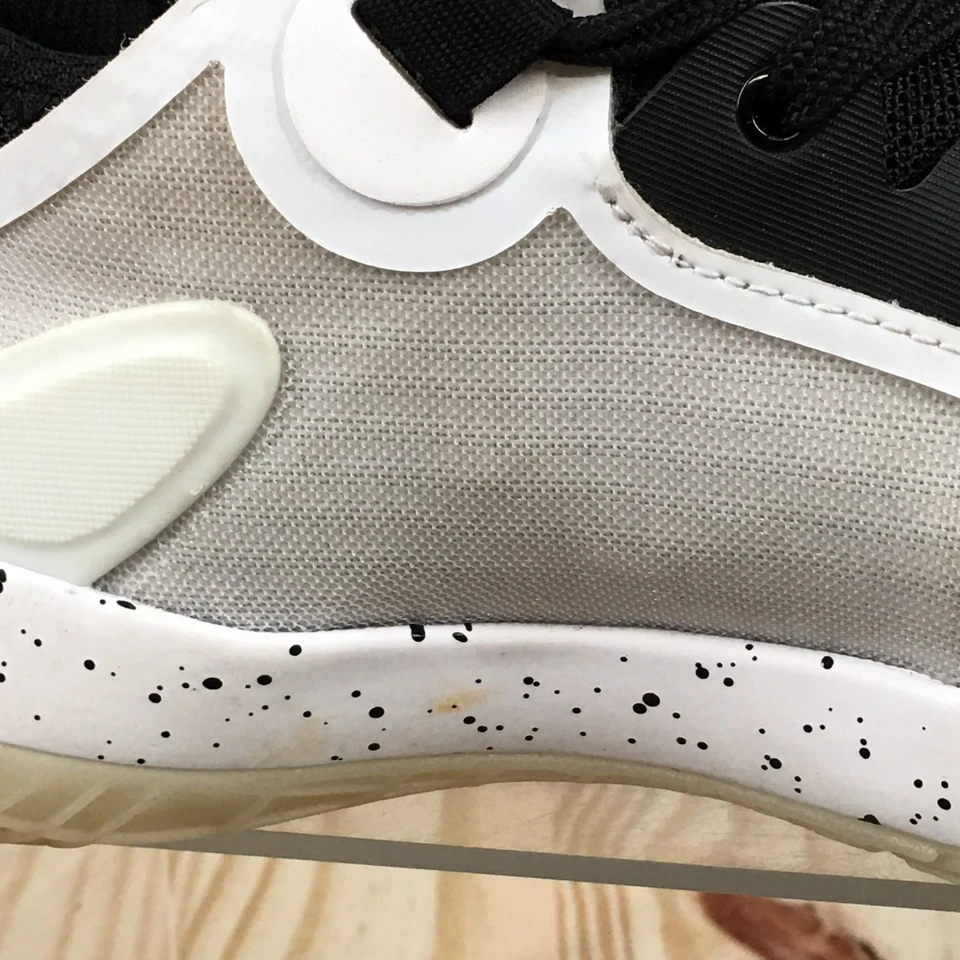 Adidas Shoes Youth 2 Boys Harden Stepback 2 Sneakers FZ1888 Oreo Black White - Image 3 of 4