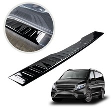 Ladekantenschutz für Mercedes V-Klasse (W447) 2014- Schwarzchrom Piano Black