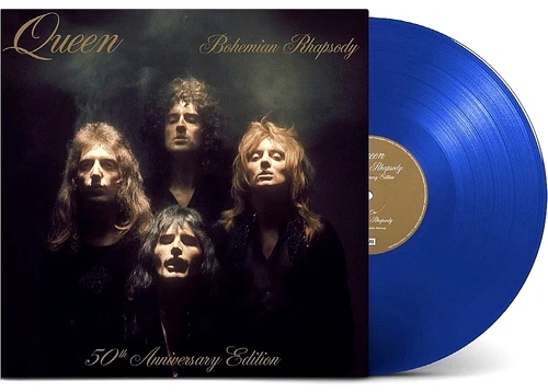 Queen - Bohemian Rhapsody 50Th Anniversary Edition BLUE Vinyl 12" EP Freddie NEW