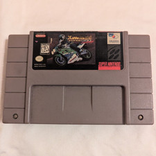 Kawasaki Superbike Challenge SNES Game Cartridge NTSC-U/C Motorcycle Racing