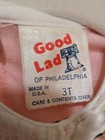 Vintage Good Lad 3T Pink Dress White Lace Bib Collar Puff Sleeve Toddler Girls — photo 2