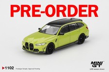 (Pre-ordine) MINI GT #1102 BMW M3 M Performance Touring San Paolo Giallo LHD Auto
