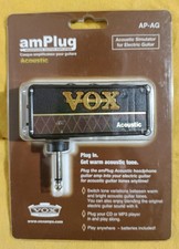 Vox AmPlug Acoustic Headphone Amp Made in Japan AP-AG Guitar Ukulele