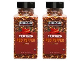 Kirkland Signature Crushed Red Pepper Flakes 283g Each Pack of 2