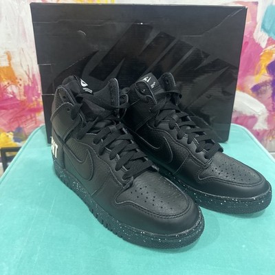 Nike Black Dunk High undercover High Top Sneakers Size 6 M 7.5 W HYPE 