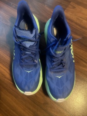 Hoka One One Men Carbon X 2 Blue  Running Shoe Size 11.5D