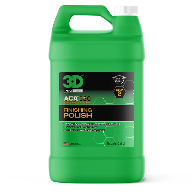 3D ACA 520 Pro-Grade Finishing Polish 1 Gallon