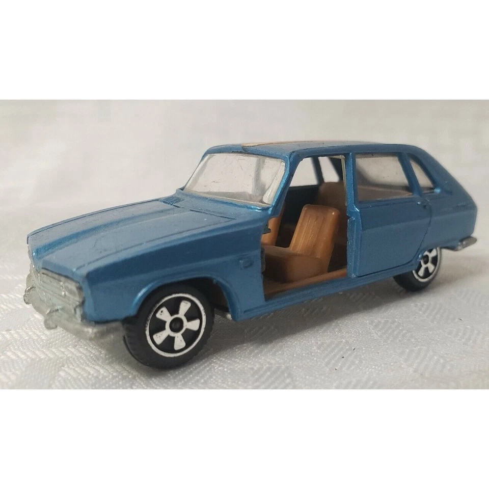 Politoys E Renault 16 Art n. 579 Die cast 1:43 Scale Car - Blue  vtg - Image 3 of 4