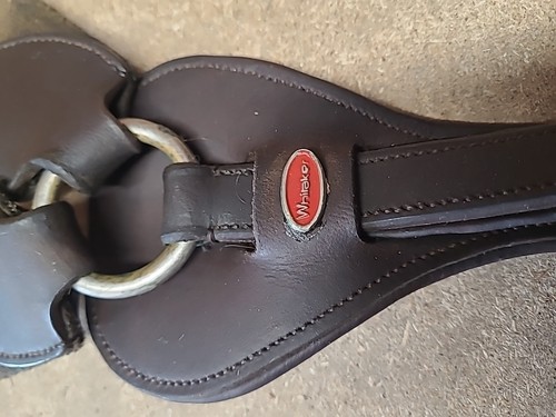 John Whitaker Elasticated Leather Breastplate,Pony Size, Brown. (Ref:450Y) - Picture 7 of 7