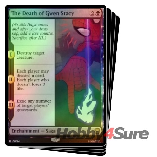 Foil The Death Of Gwen Stacy X4 M/NM Magic MTG Marvel's Spider-man | eBay Foil The Death Of Gwen Stacy X4 M/NM Magic MTG Marvel's Spider-man | eBay