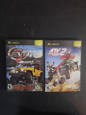 4x4 EVO 2 & ATV Quad Power Racing 2 (Microsoft Xbox) 2 Game Bundle 