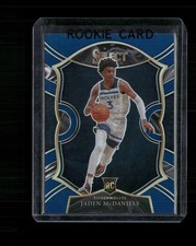 2020-21 Panini Select #88 Jaden McDaniels Blue