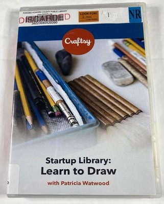 Craftsy Startup Library Learn To Draw Patricia Watwood Dvd Ex Library