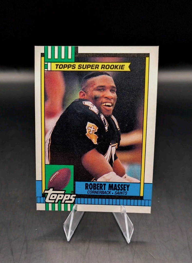 1990 Topps Robert Massey RC #230 Saints