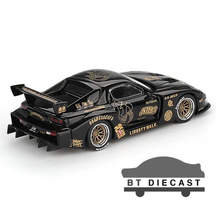 MINI GT LBWK LIBERTY WALK MAZDA RX-7 SUPER SILHOUETTE FD-NILES 1/64 BK ...