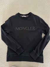 Authentic Moncler Men's black sweater small