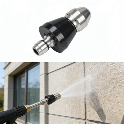 #ad For Drain Cleaning: High Pressure Sewer Nozzle 5000 PSI 1 4 Inch Connector $8.69