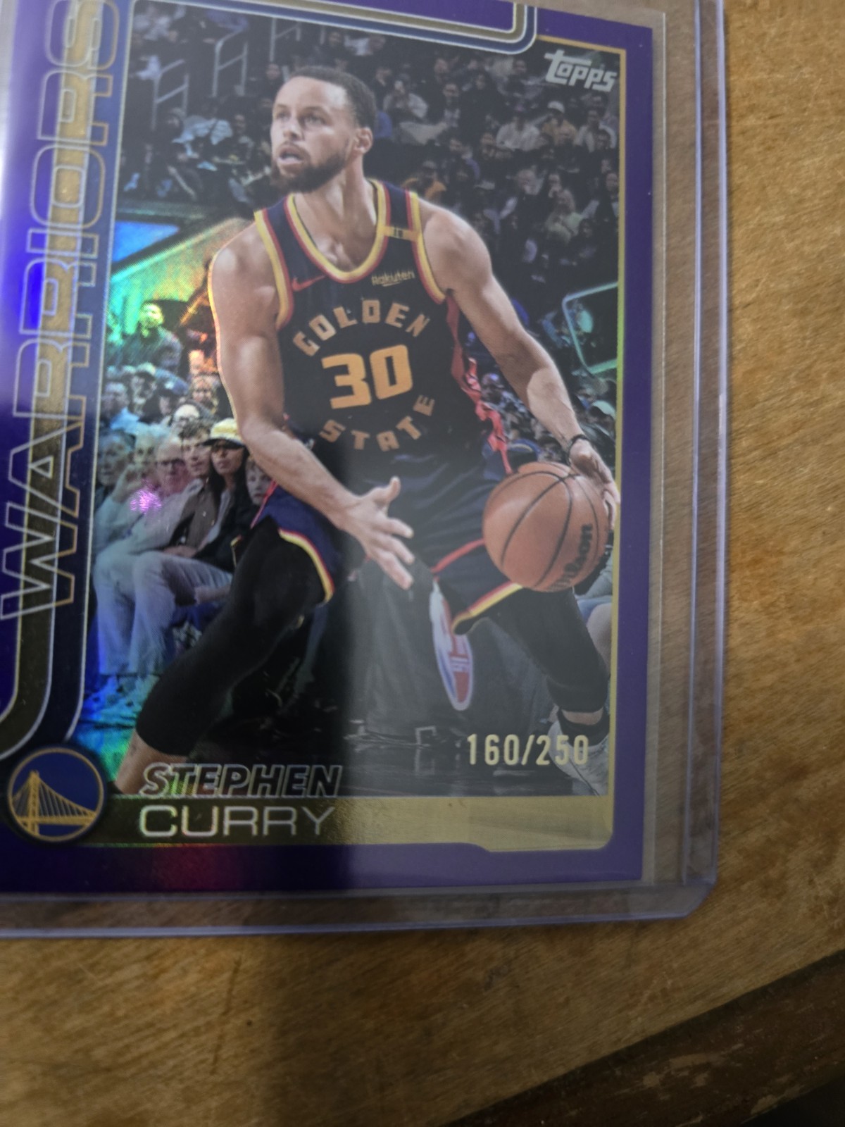 2025-26 Topps - Stephen Curry #135 Purple Rainbow /250