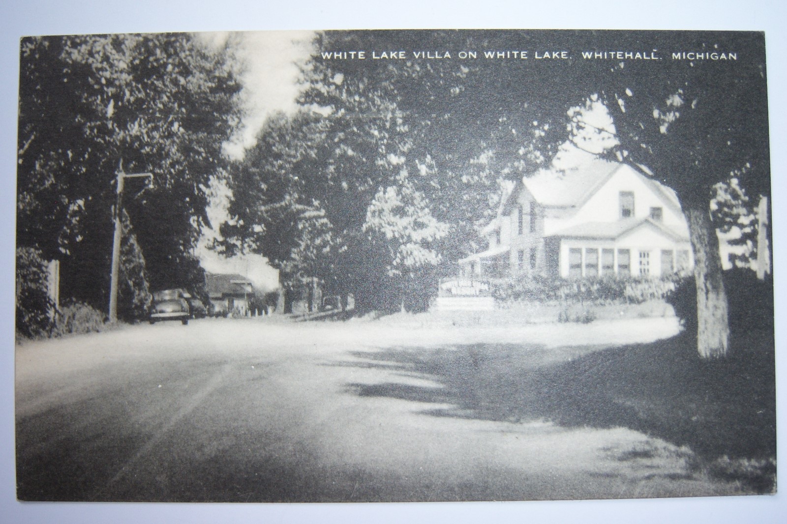 WHITE LAKE VILLA Resort on White Lake, Whitehall, Michigan. photo circa