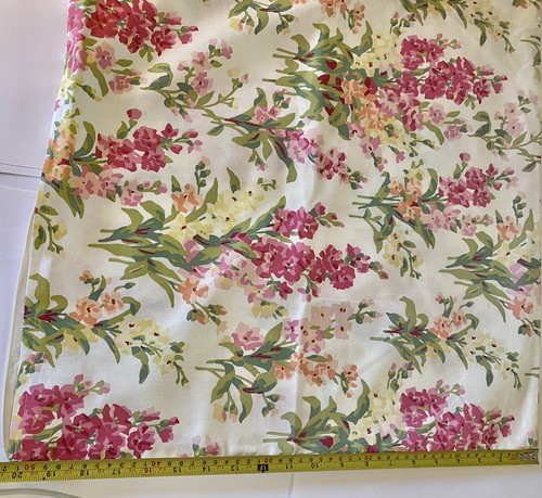 Laura Ashley Coordinating Pink Floral Pattern Bedding / Pillow Shams / Covers - Picture 8 of 22