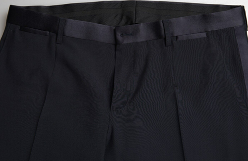 Traje DOLCE & GABBANA MARTINI negro 3 piezas pecho único EU52/US42/XL 3200usd - Imagen 17 de 18