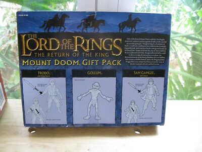 LOTR Return of The King Mount Doom 3 Action Figure Gift Pack LOTR Return of The King Mount Doom 3 Action Figure Gift Pack