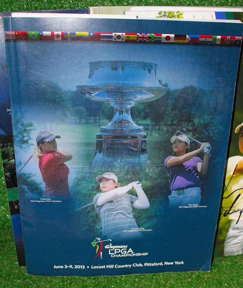 Gran Lote de Autógrafos de Golf LPGA Lorena Ochoa Más Rochester NY Wegmans Foto 4 de 4