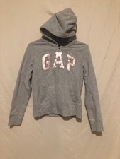 GAP Kids Full Zip Grey Hoodie Size XL 12