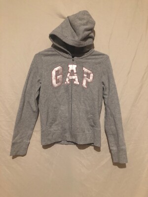 GAP Kids Full Zip Grey Hoodie Size XL 12 | eBay