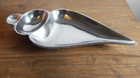 Display Dish Triton Seashell Serving Dish Metal Fruit Bowl Nautical Sea life