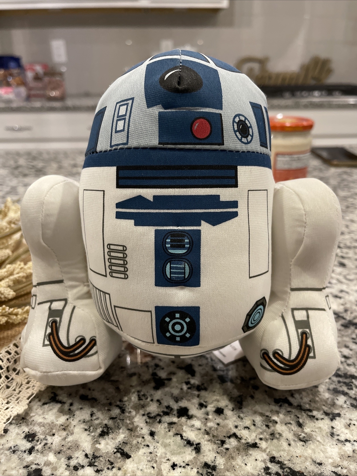 Star Wars The Force Awakens R2D2 Talking Plush 8" Toy New Disney #27