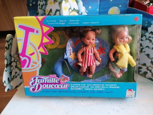 La Famille Douceur (The Heart Family) Mattel 1985 – N°2624 Habillage Complet