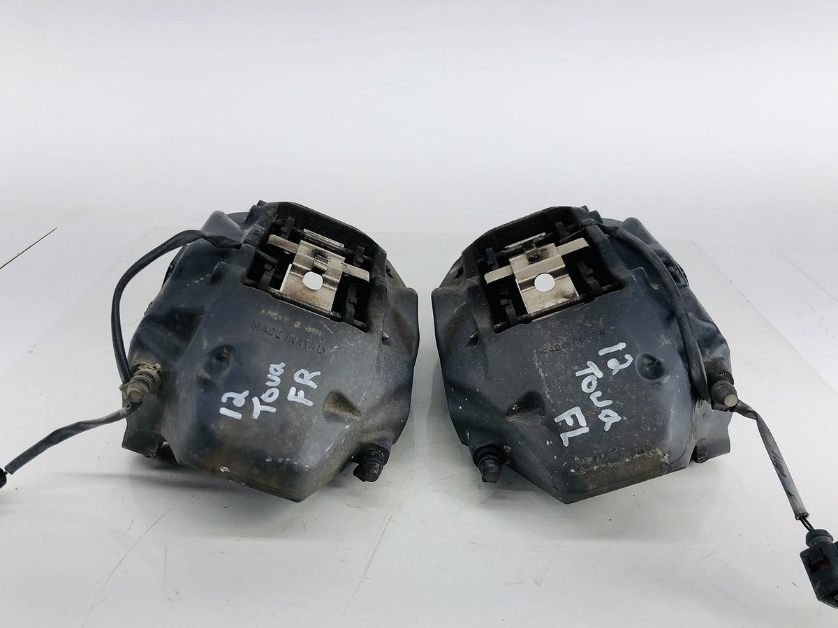 11-17 VOLKSWAGEN TOUAREG AWD FRONT LEFT & RIGHT SIDE ABS BRAKE