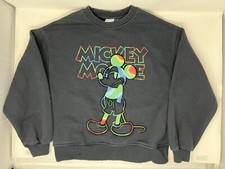 ZARA Disney Rainbow Mickey Mouse Crewneck Sweatshirt Kids 13-14