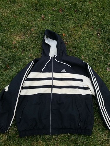 Vintage Adidas Puffer Jacket Full Zip 