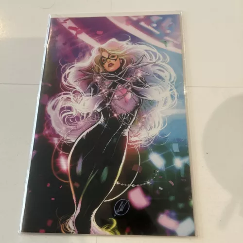 AMAZING SPIDER-MAN #28 - LUCAS WERNECK BLACK CAT VIRGIN VARIANT 